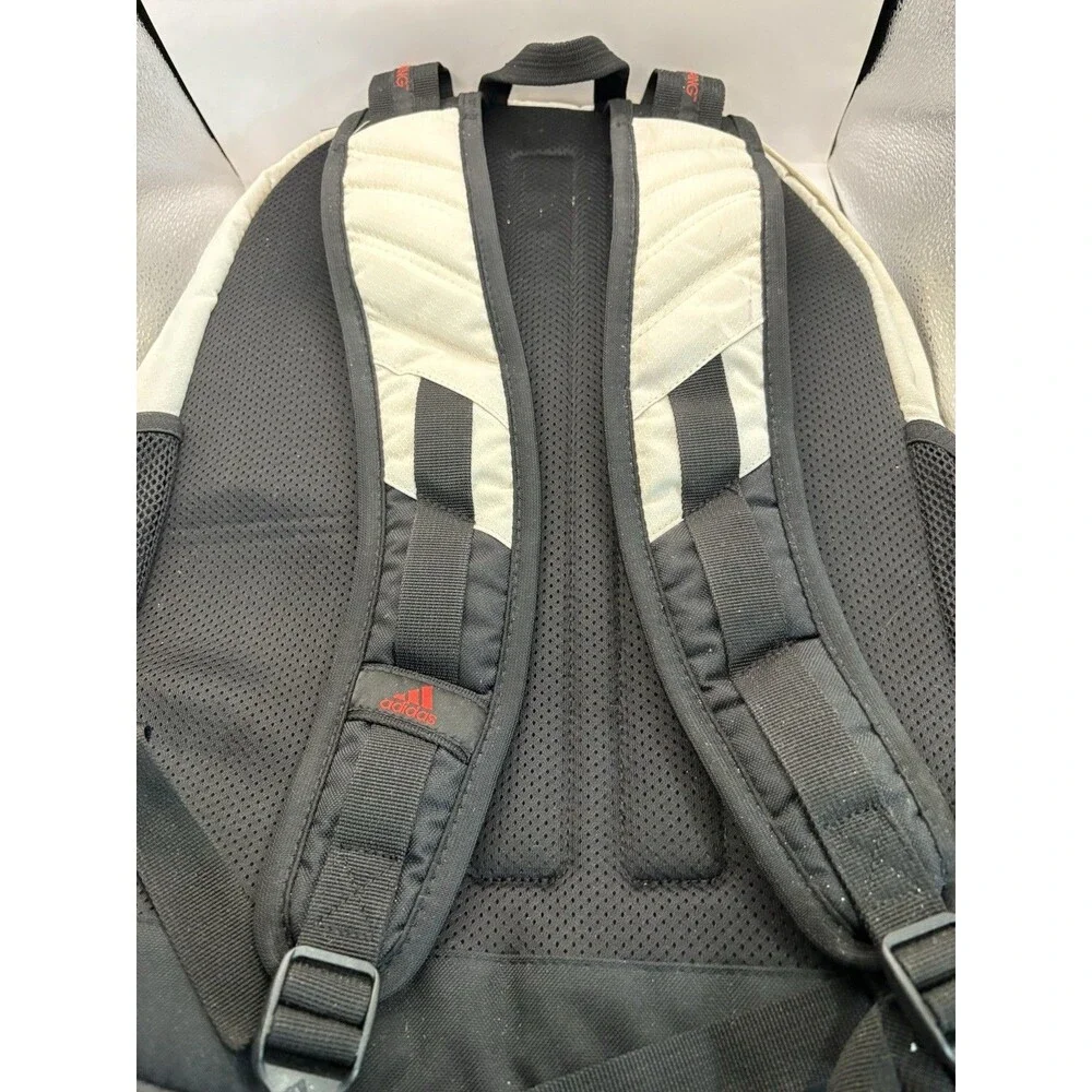 Adidas Load Spring Load Backpack Lt Grey Black & Red, Zip, 20